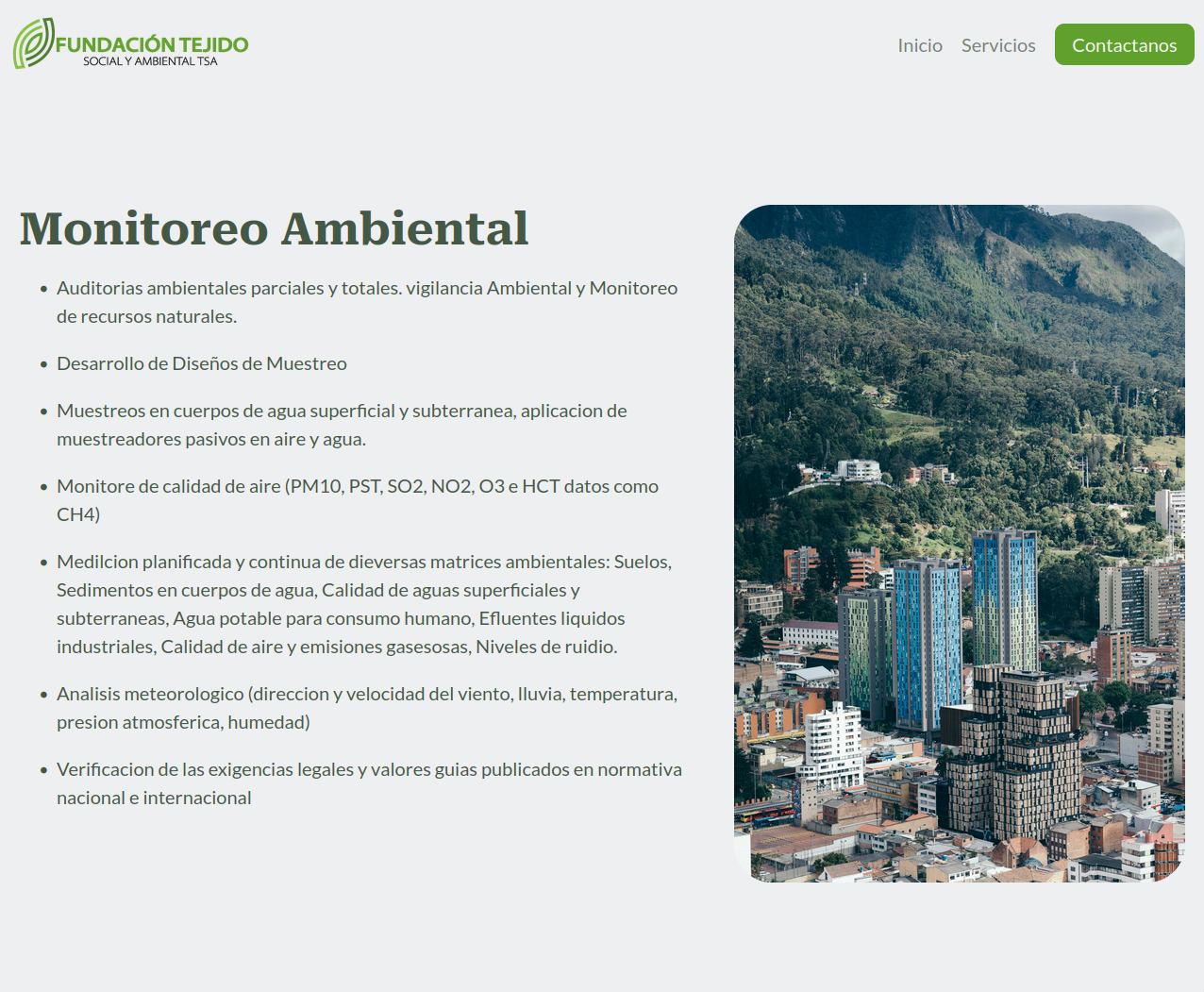 Monitoreo Ambiental